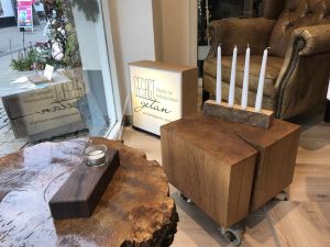 Schreinerei Showroom holz Deko Schaufenster willich kempen krefeld
