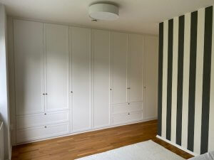 Kleiderschrank, lackiert, Licht, Kassettenschrank, Einbauschrank, Schrank, Willich, Krefeld, Düsseldorf, Kempen
