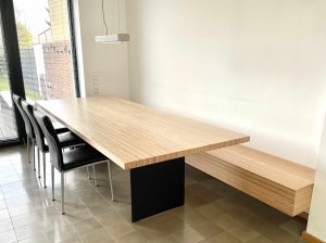 Tisch Bank Baubuche Buche Multiplex Design