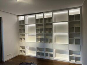Bücherregal Regal Einbauschrank