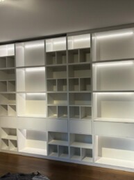 B&uuml;cherregal Regal Einbauschrank